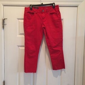 J Crew Toothpick Skinny Cropped Pants